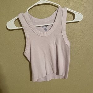 John galt baby pink tank top